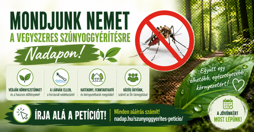 Szúnyoggyérítés petíció.