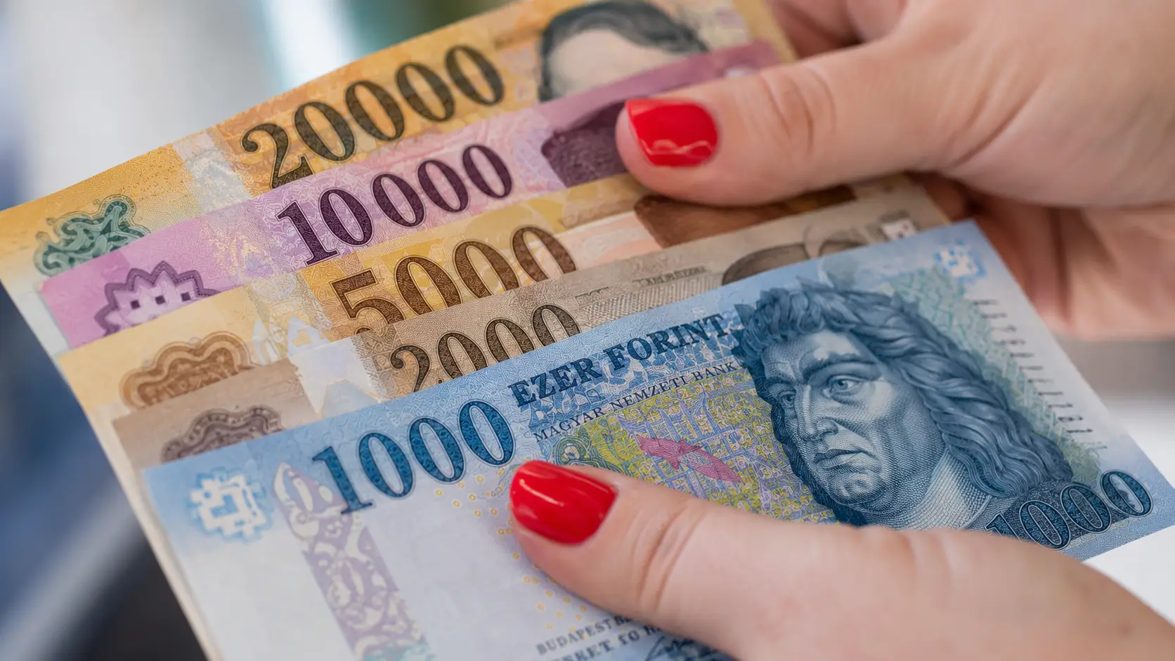 Magyar forint, helyi adó befizetés.